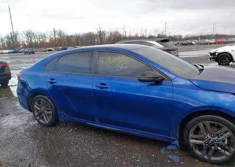2021 Kia Forte Gt-Line from USA, damaged, VIN 3KPF34AD7ME366187